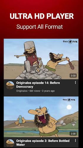 Cartoon Video Player HD screenshot 1