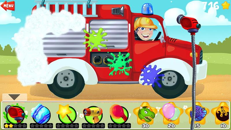 Amazing Car Wash - For Kids screenshot 2