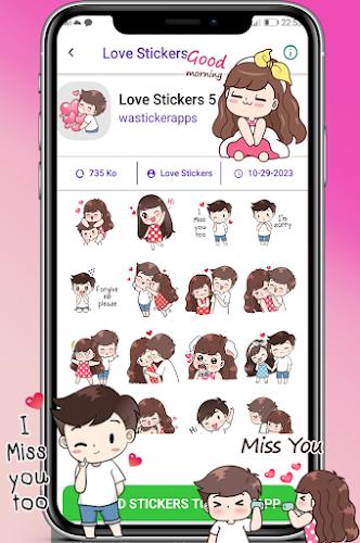 Love Stickers WAStickerApp screenshot 5