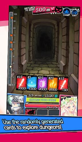 Dungeon&Girls: Card Battle RPG screenshot 10