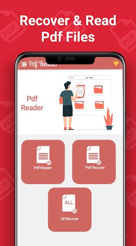 PDF Recovery & PDF Reader screenshot 1