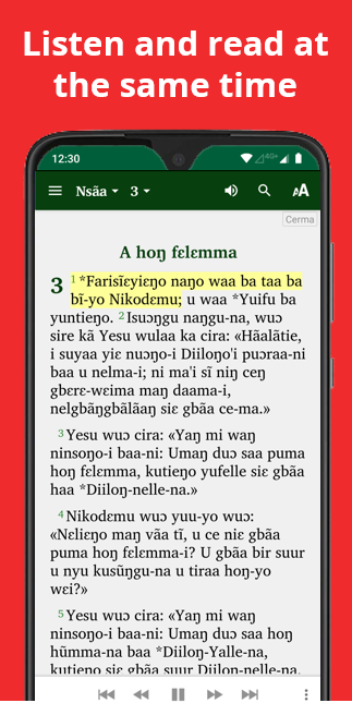 Cerma Bible - NT with audio screenshot 5