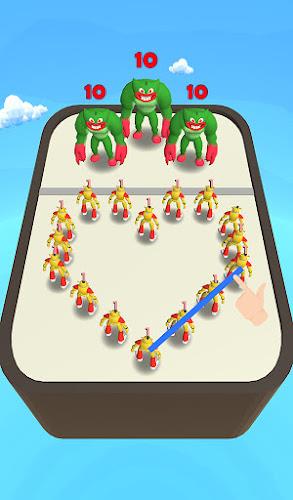 Merge Monster: Frog Evolution screenshot 1