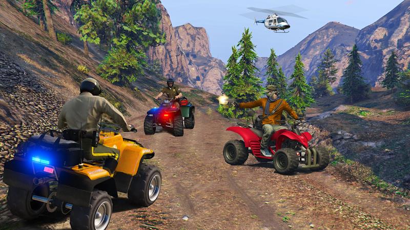 Police ATV Quad Bike Simulator screenshot 2