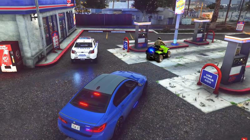 Police ATV Quad Bike Simulator screenshot 8