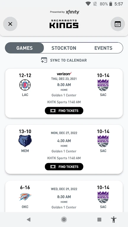 SacramentoKings+Golden1Center screenshot 3