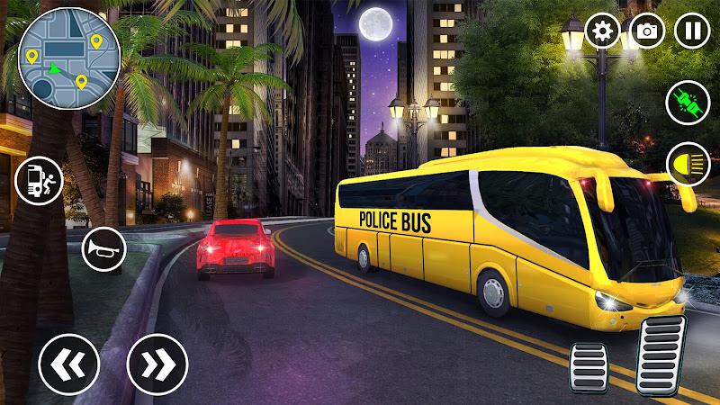 Bus Simulator 3D Police Games screenshot 5