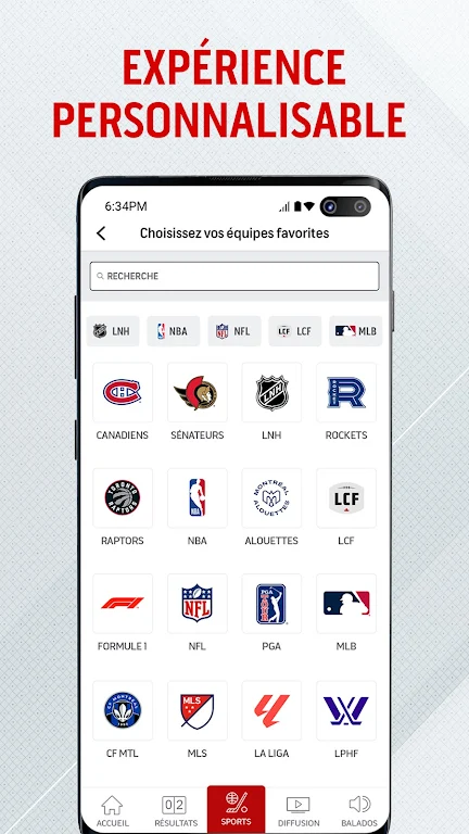 RDS: Hockey, MLB, F1 & plus screenshot 3