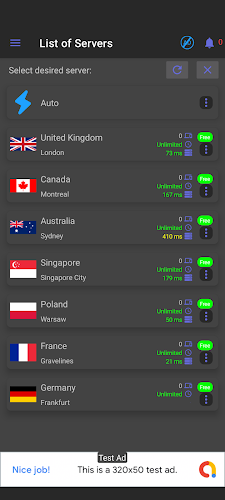 Ayre vpn screenshot 2