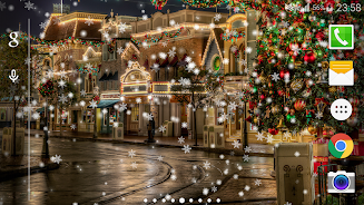 Snow Night Live Wallpaper PRO screenshot 6