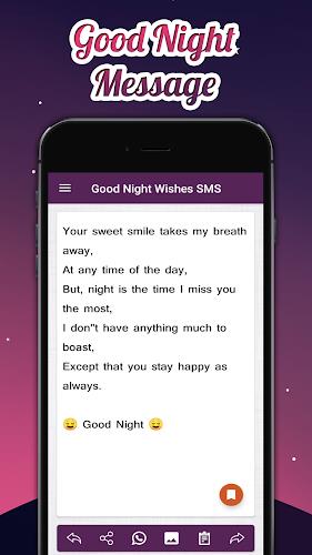 Good Night Wishes SMS & Image screenshot 7