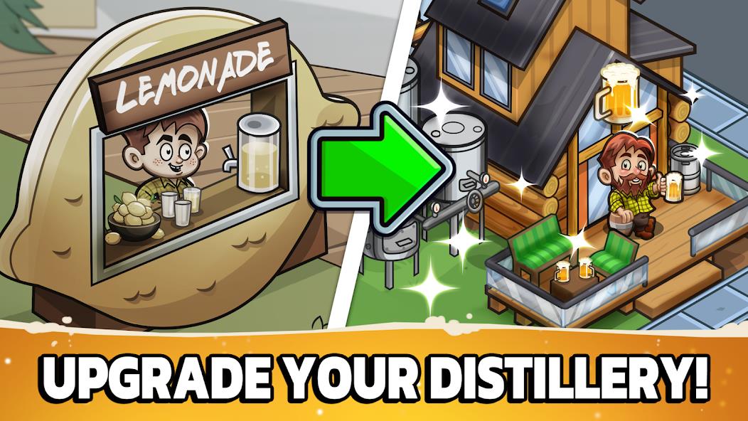 Idle Distiller Tycoon Game Mod screenshot 1