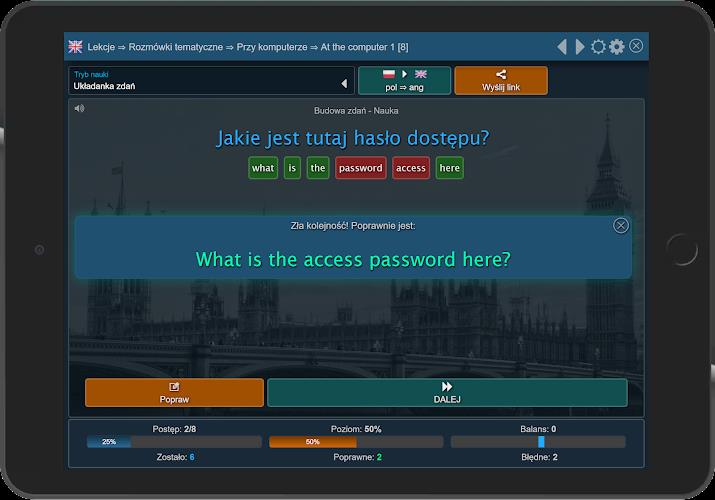 Słownictwo Angielski ePanel screenshot 12