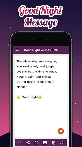 Good Night Wishes SMS & Image screenshot 9