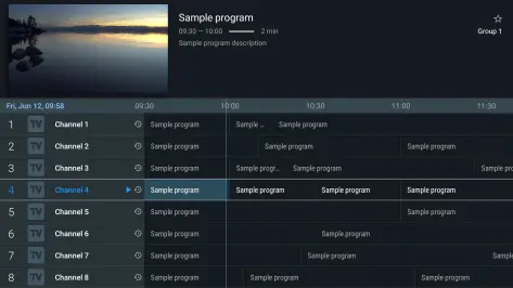 TiviMate IPTV Player screenshot 1