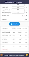 Calcular materiales de constru screenshot 3