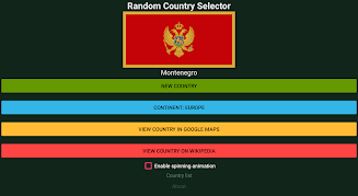 Random Country Selector screenshot 2