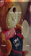 Teddy Bear Pin Lock Screen screenshot 15