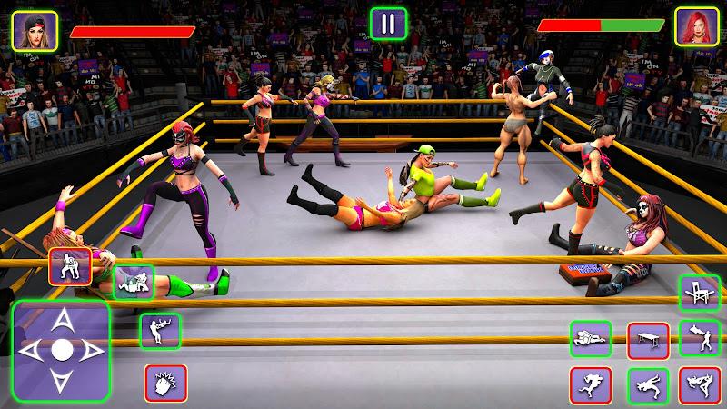 Girls Wrestling Fighting arena screenshot 12