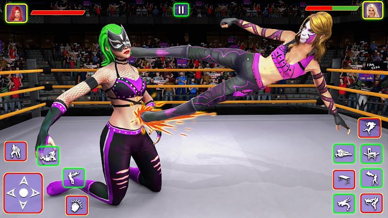 Girls Wrestling Fighting arena screenshot 13