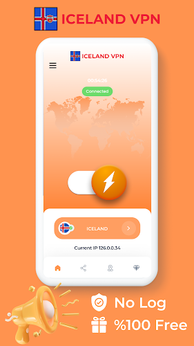 Iceland VPN - Private Proxy screenshot 2
