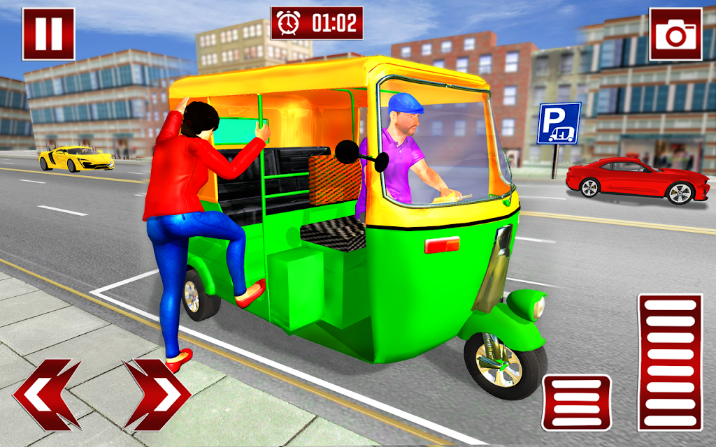 City Tuk Tuk Simulator screenshot 1