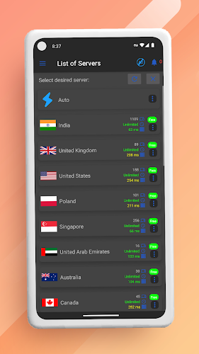 Singapore VPN screenshot 2