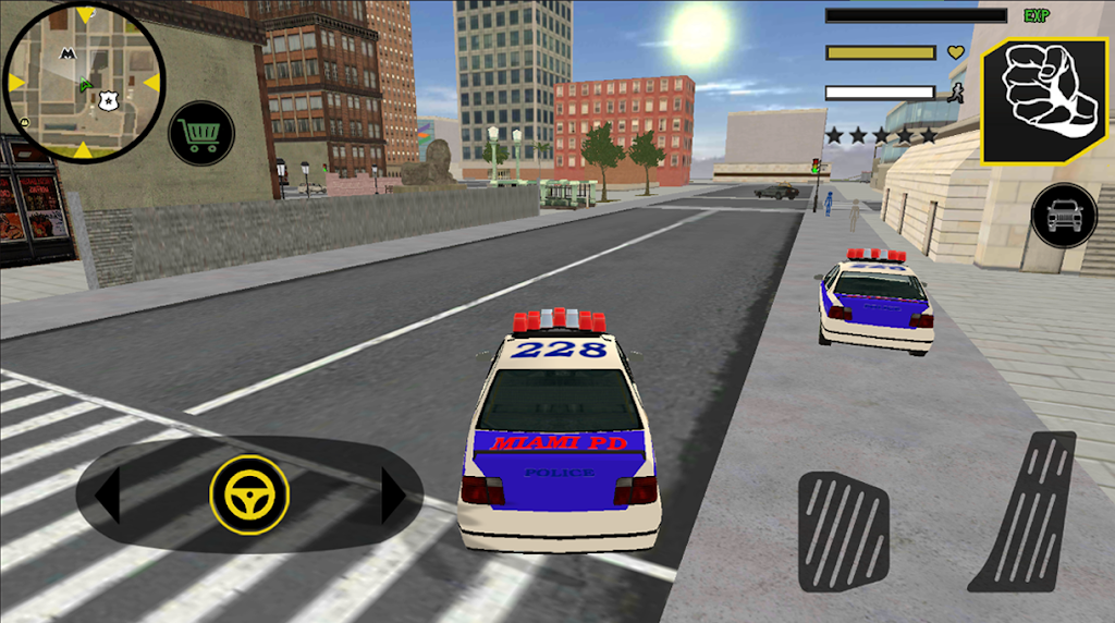 US Police Stickman Rope Hero mafia Gangster Crime screenshot 3