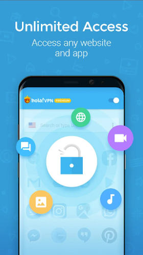 Hola VPN & Websites Unblocker screenshot 2