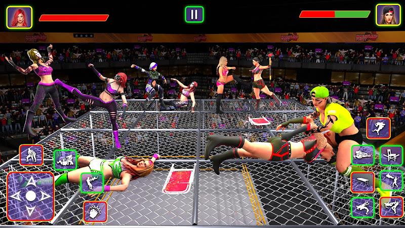 Girls Wrestling Fighting arena screenshot 10