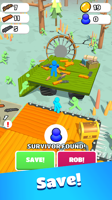 Zombie Raft screenshot 4