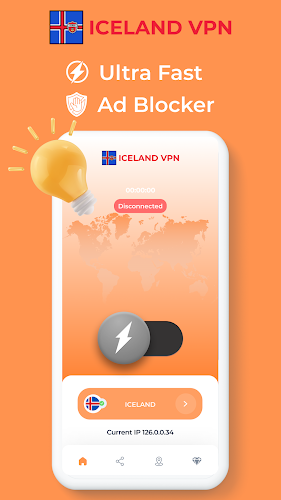 Iceland VPN - Private Proxy screenshot 1