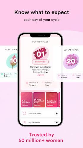 Period Diary Ovulation Tracker screenshot 1