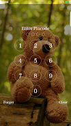 Teddy Bear Pin Lock Screen screenshot 2