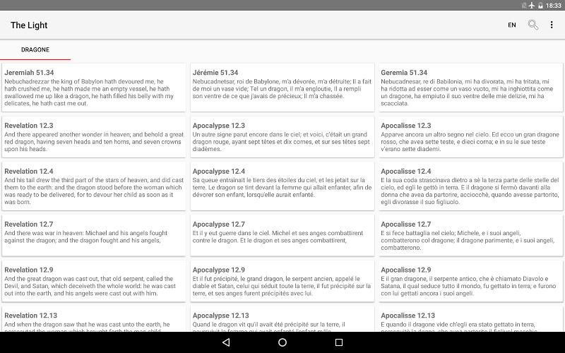 KJV Bible Multi The Light screenshot 15