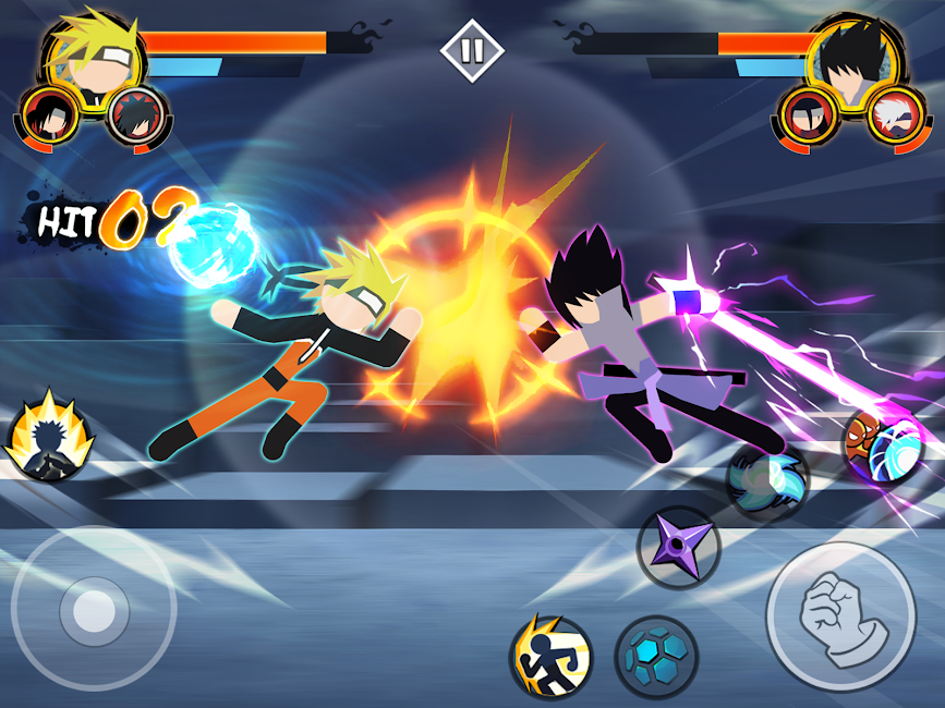 Stickman Ninja 3v3 screenshot 6