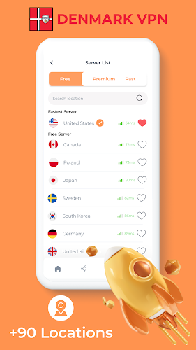 Denmark VPN - Private Proxy screenshot 2