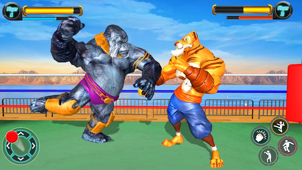 Real Animal Robot Ring Fighting 2019 screenshot 2