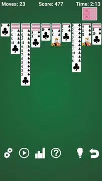 Spider Solitaire HD screenshot 1