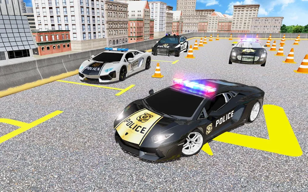 Advance Police Car Parking: SUV Parking Game 2019 screenshot 1