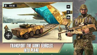 Army Vehicle Cargo Transport Simulator 3D screenshot 7