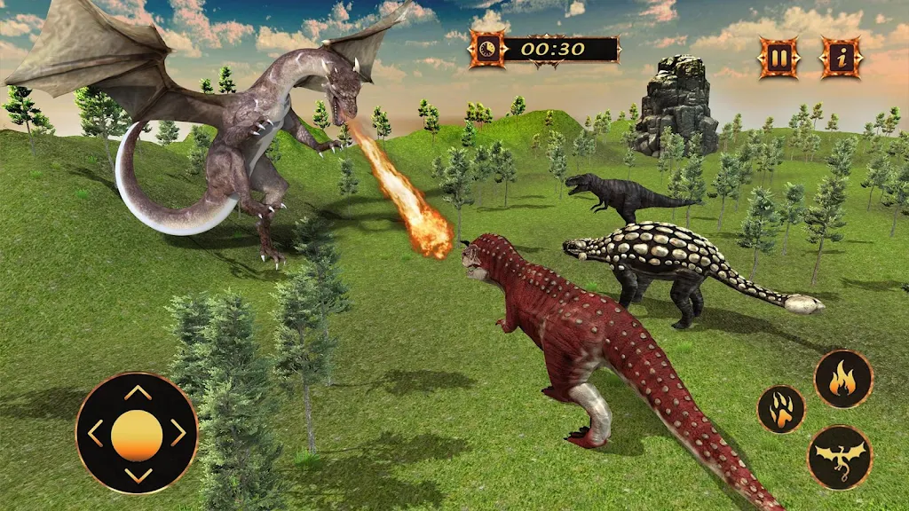 Grand Dragon Fire Simulator screenshot 1