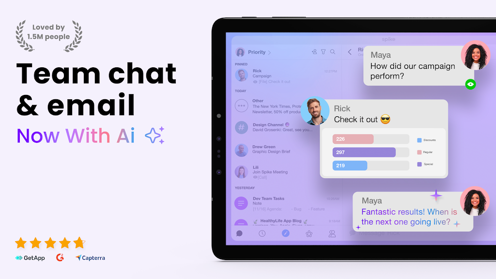Spike: Email & Team Chat screenshot 8