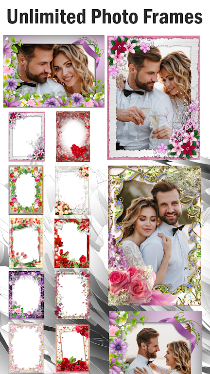 Romantic Love Photo Frames App screenshot 4