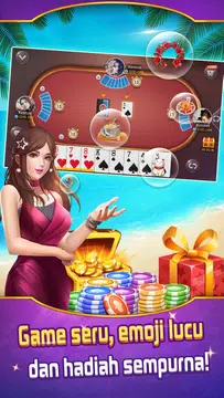 Remi Online - Dan Capsa Susun Gaple screenshot 2