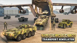 Army Vehicle Cargo Transport Simulator 3D screenshot 19