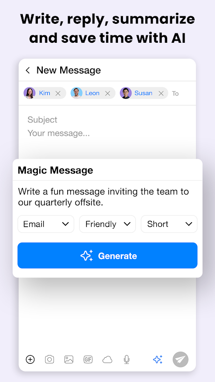 Spike: Email & Team Chat screenshot 2