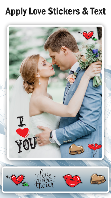 Romantic Love Photo Frames App screenshot 21