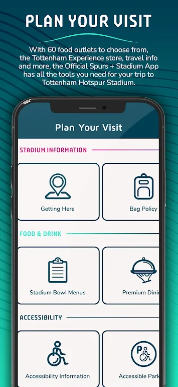 Official Spurs + Stadium App screenshot 1