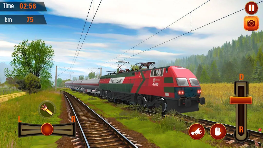 Oil Train Driving Games: Train Sim Games screenshot 3